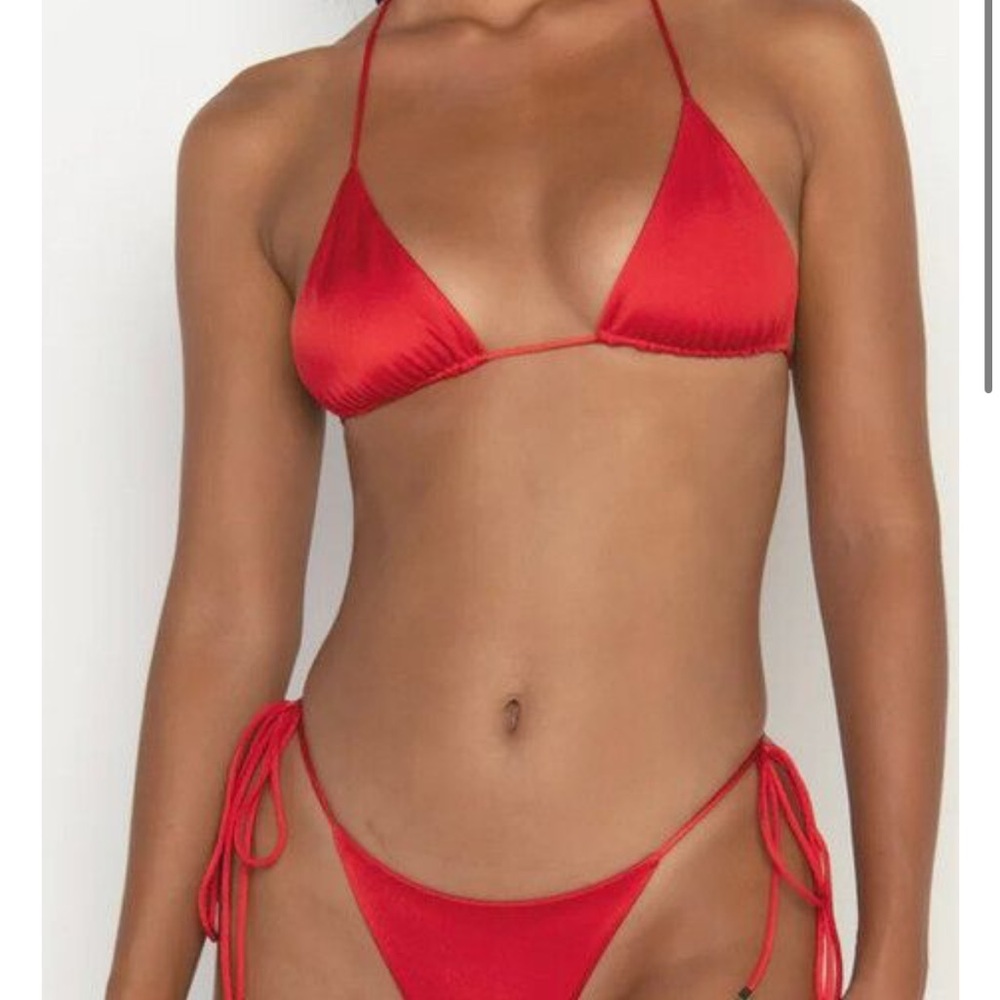 Red Triangle Sommer Bikini Set